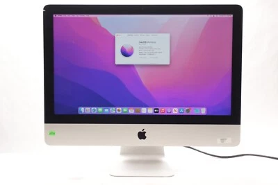 Apple iMac 2015 A1418 21.5" i5-5575R 2.8ghz 8GB 1tb HDD Iris Pro CHIP 623 - Image 1 of 4