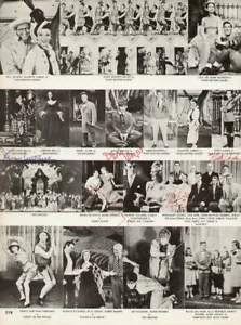 ANNE JEFFREYS - MAGAZINE PHOTOGRAPH SIGNED WITH CO-SIGNERS - Picture 1 of 2
