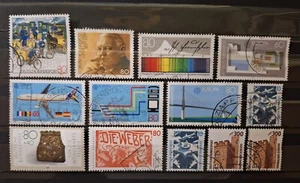 Sellos de Alemania de 1987-1988, matasellados, en su mayoría sellos redondos, en buen estado - Imagen 1 de 4