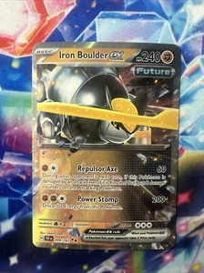 Iron Boulder ex 099/162 Sv05: Temporal Forces Holo - Picture 1 of 2