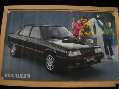 AFFICHE POSTER RENAULT 9 TURBO- RENAULT R9 TURBO - Photo 1/4