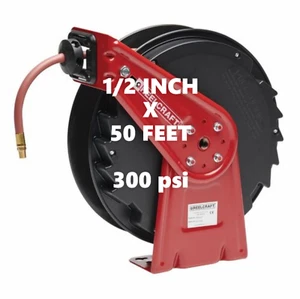 REELCRAFT RT850-OLP 1/2" x 50ft. 300 psi - für Luft & Wasser Service mit Schlauch - Bild 1 von 3