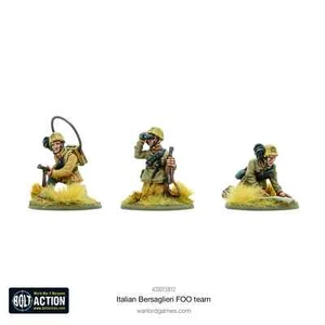 Bolt Action Italian Bersaglieri Forward Observer Team 28mm WW2 - Bild 1 von 1