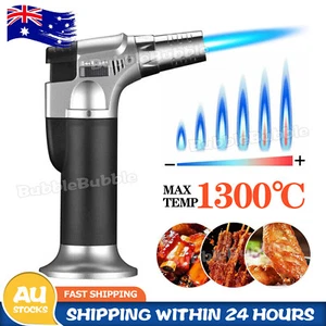 Refillable Butane Gas Blow Torch Soldering Welding Burner Baking Lighter NEW - Picture 1 of 9