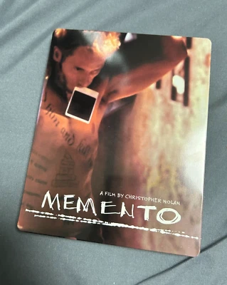 Memento | KimchiDVD The BLU BLU-RAY Steelbook Quarter Slip Limited Edition - Image 1 of 4