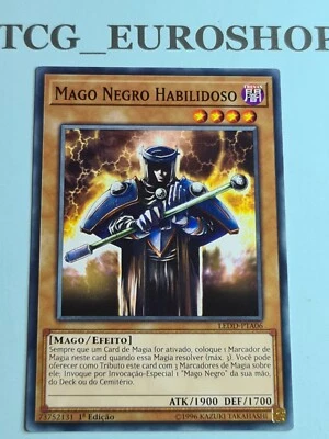 Abile Mago Oscuro▪︎YUGIOH▪︎LEDD▪︎COMUNE▪︎PORTOGHESE▪︎1°ED▪︎NM #2907 - Immagine 1 di 2