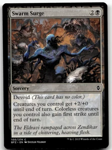 MTG Swarm Surge Battle per Zendikar 100/274 regolare comune - Foto 1 di 1