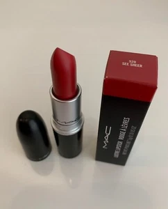 MAC Lustre Lipstick - 520 See Sheer - New In Box Authentic Full Size - Picture 1 of 1