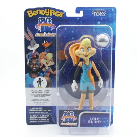 Bendyfigs Space Jam Lola Bunny 7" Action Figure NEW! Cover