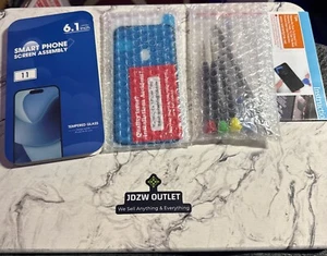 iPhone 11, 6.1 Smartphone Display Einheit, Hartglas & Werkzeuge - Bild 1 von 2