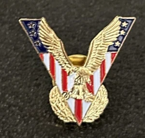 EAGLE USA VICTORY FLAG PIN - Picture 1 of 1