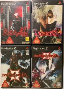 Devil May Cry Action Battle Game Capcom set lot PS2 PlayStation2 - Picture 1 of 4