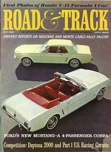 1964 Mustang 6 & 289, Barracuda, Alpine, Renault more in vintage Road & Track - Imagen 1 de 2