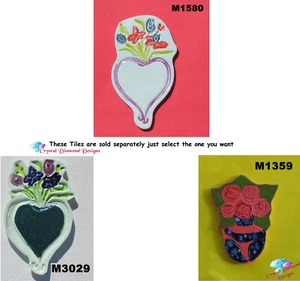 HERZSTRAUSS/BOUQUET - HANDARBEIT, KERAMIK MOSAIKFLIESEN (Wählen Sie Ihre Gruppe) #1 - Bild 1 von 4