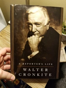 A Reporter's Life by Walter Cronkite 1996 1st Edition 1st Printing HB DJ VGC!!! - Picture 1 of 12