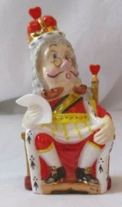 BRONTE PORZELLAN LTD EDITION ALICE IM WUNDERLAND KÖNIG DER HERZEN KERZENSCHNUPFTABAK - Bild 1 von 11