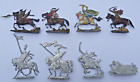 Plats d'tain - Zinnfiguren - plats d'tain : 8 cavaliers turcs ottomans