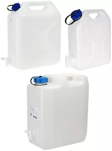 Porta agua de plástico 5 10 20 35 litros con grifo Jerry Can contenedor de grado alimenticio - Imagen 1 de 5