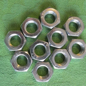 Muttern Din 936 Feingewinde flach  M 14x1,5  NEU 10 Stück - Bild 1 von 2