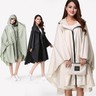 Stylx Damen Umhang Elegant Herbst Winter Poncho Mit Gürtel