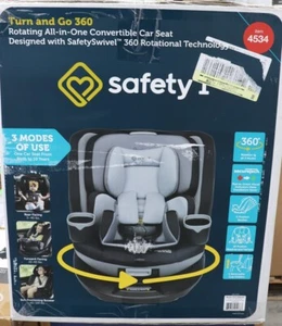 Safety 1st Turn and Go 360 Rotating All-in-One Convertible Car Seat - Shadowland - Picture 1 of 8