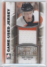 2011 ITG Broad Street Boys Series Game-Used Memorabilia Black Jersey Jeff Carter