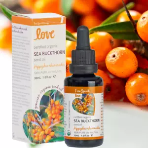 Byron Bay (Free Spirit) Love Oils Organic Sea Buckthorn Seed Oil 30ml - Picture 1 of 4