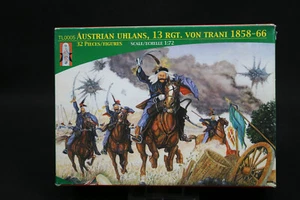 XR085 LUCKY TOYS 1/72 maquette figurine TL0005 Austrian Uhlans 13 Rgt Von Trani - Picture 1 of 3