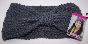 Lady Beibei Acrylic Bow Headband GREY Adult One Size - Picture 1 of 2