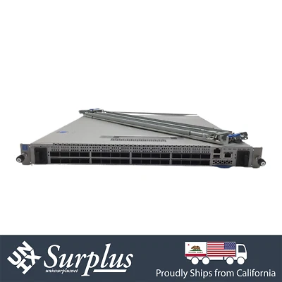 Conmutador chip F2B NOB 32 puertos 100 GbE QSFP28 QCT Quanta Mesh T7032-IX1 Tomahawk Foto 1 de 4