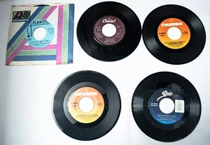 Willie Nelson Duets Lot for 5-45s Tracy Nelson Hank Cochran Leon Russell Waylon - Picture 1 of 11