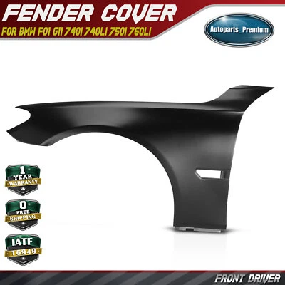 Guardabarros delantero izquierdo bmw f01 g11 740i 2011-2015 740Li 750i 750Li xDrive 760Li Foto 1 de 4