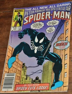 Peter Parker, The Spectacular Spider-Man No. 107 Oct. 1986 Newsstand ed ungraded - Picture 1 of 3