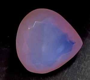 A + natürlicher 50,35 Karat birnenrosa Opal Welo australischer unbehandelter zertifizierter Edelstein - Bild 1 von 7