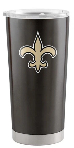 New Orleans Saints 20 oz Stainless Steel Insulated Ultra Travel Tumbler Mug Cover