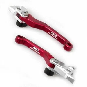 AS3 BRAKE CLUTCH FLEXI LEVERS for HUSQVARNA TC TE 250-511 2009-2013 (BREMBO) - Picture 1 of 6