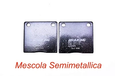 Braking Rear Brake Pads Semimetallich Suzuki 1400 CAVALCADE 1985-1986 - Image 1 of 2