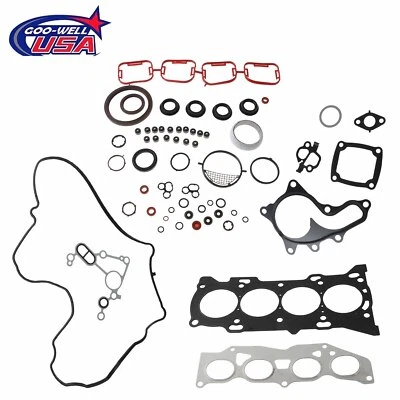 Juego de juntas de culata de motor aptas para Toyota Highlander 2009-2019 2,7 L L4 Foto 1 de 4