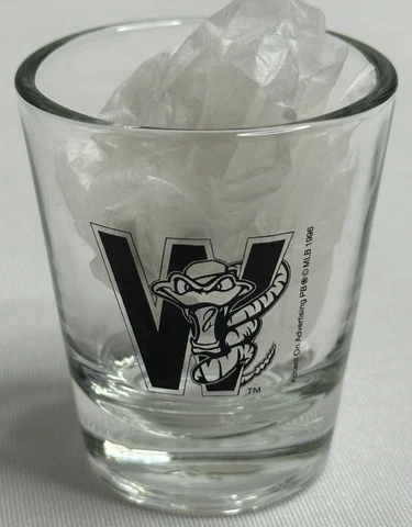 Wisconsin Timber Rattlers 2 oz Shot Glass Cover