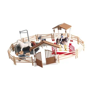 Horse Stable Playset Barn Toy for Boys Girls Ages 3 4 5 6 7 8 Years Old Kids - Picture 1 of 6