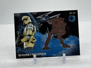 Topps Star Wars Rouge One Shore trooper AT-ST Medallion Card - Bild 1 von 2