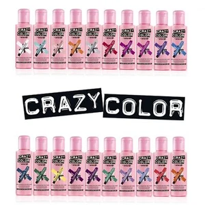 Crazy Color Renbow Hair Dye 100ml. Choose your colour (40 Colours available) - Picture 1 of 40