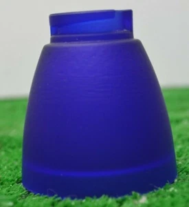 ANCIENNE TULIPE LUSTRE LAMPE DE CHEVET VERRE PLAFONNIER TRIPODE BOUILLOTTE - Imagen 1 de 3