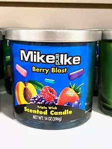 Mike and Ike Berry Blast Scented Candle 14OZ NEW - Picture 1 of 1