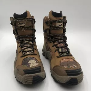 Irish Setter Hunting Boots Men's Size 6 D VaprTrek 8" Brown Nubuck Waterproof - Picture 1 of 10
