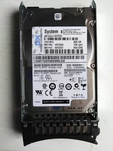 49Y2003 49Y2004 49Y2007 IBM 600GB 10K RPM 6Gb/s 64MB 2.5" SAS HS HARD DRIVE - Picture 1 of 3