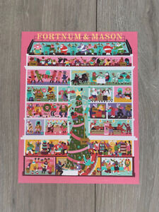 FORTNUM & MASON CHRISTMAS AT 181 PICCADILLY BY BARBUSSE BURO LTD EDT ART PRINT