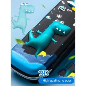 EVA Pen Box Zipper Closure Pen Bag Portable Pencil Case School Office - Picture 1 of 9