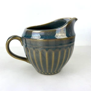 COVENTRY STONEWARE CREAMER PITCHER PARTHENON Green Milk Vintage Kitchen Decor - Picture 1 of 18