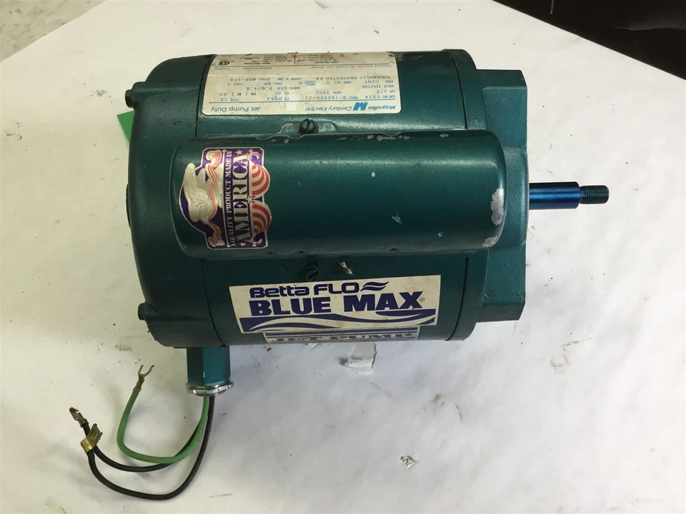 Magnetek 8-164554-21 1/2 Hp Pump Motor 115/230 V 3450 Rpm 2P 56J Single Phase - Image 1 of 4